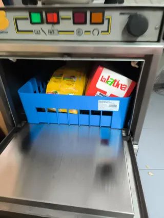 Lavavasos pequeño industrial funciona cambiar mang