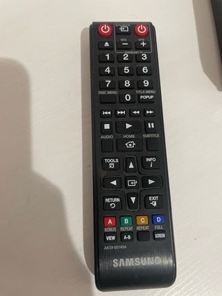 Reproductor Blu-ray Samsung