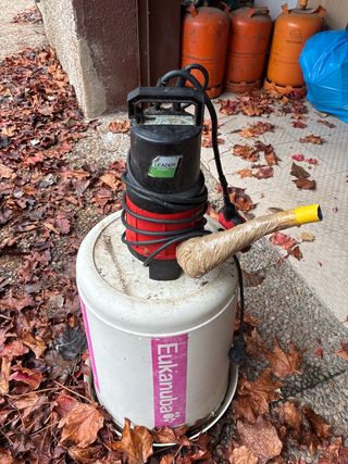 Bomba de achique sumergible