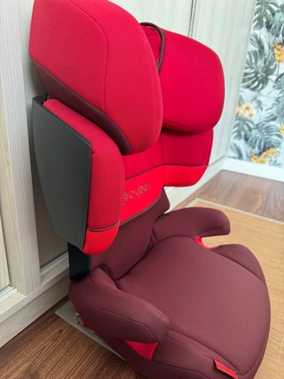 Silla coche Cybex Solution X-fix roja