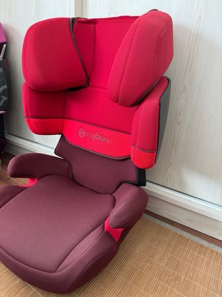 Silla coche Cybex Solution X-fix roja