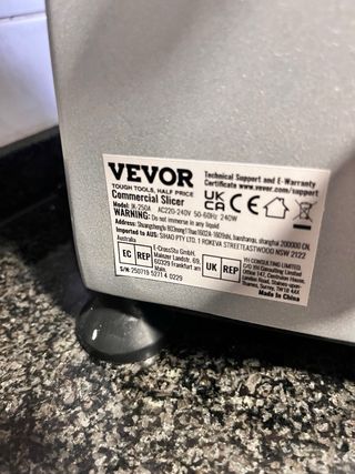 Cortadora de embutido profesional