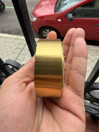 Tiffany & Co. Reloj de sobremesa dorado