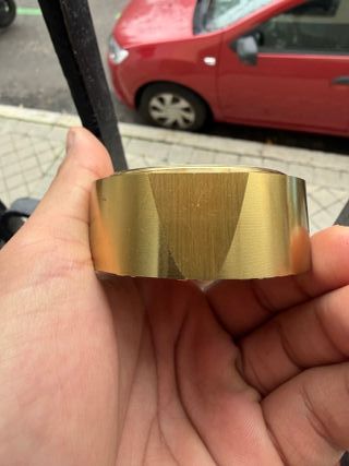 Tiffany & Co. Reloj de sobremesa dorado