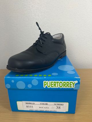 Zapatos de Comunión Azul Marino