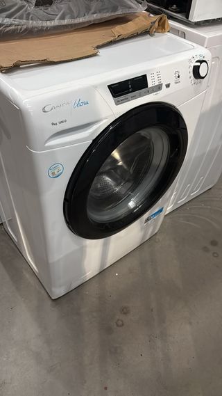 Lavadora Candy A+++ 9 kg tara blanco nuevo