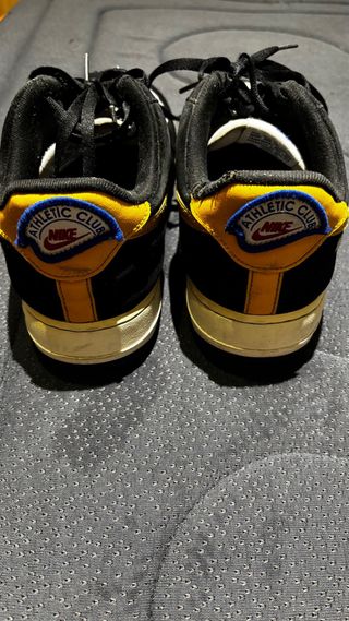 Nike Air Force 1 Zapatillas Negras Blancas Amarill