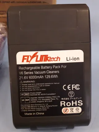 Batería Li-ion Dyson V6 6000mAh