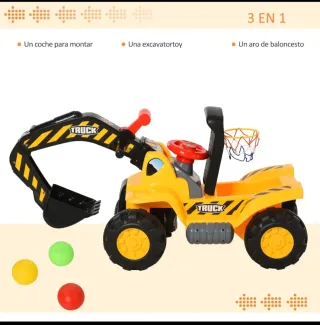 Escavatore giocattolo per bambini