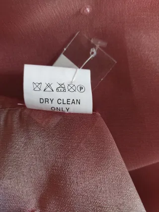 Chal rosa transparente con brillos