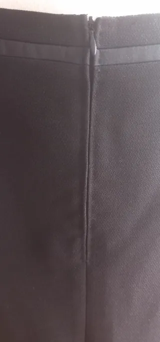 Traje de chaqueta mujer negro y dorado