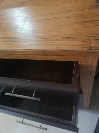 Dormitorio completo madera maciza y bambú