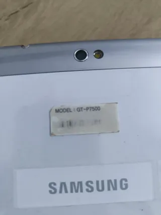 Samsung Galaxy Tab GT-P7500 10.1 blanca