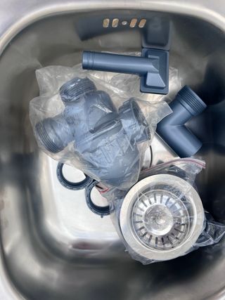 Fregadero de cocina nuevo