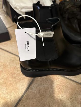 Stivaletti Prada Neri Tg 42.5 Nuovi