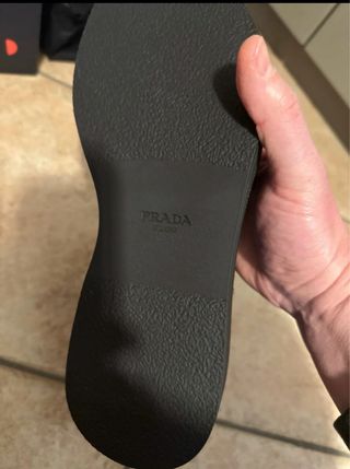 Stivaletti Prada Neri Tg 42.5 Nuovi