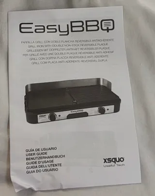 EASY BBQ PARRILLA GRILL DOBLE PLANCHA REVERSIBLE