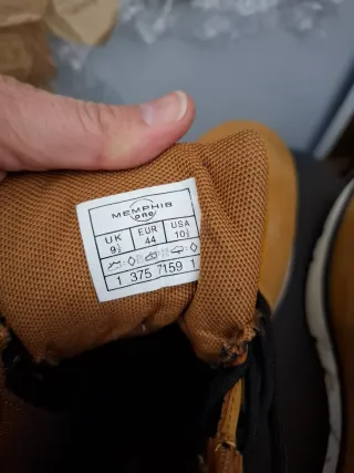 Stivali da uomo marroni tipo Timberland