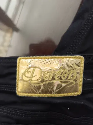 Pantalón vaquero mujer Dereon negro