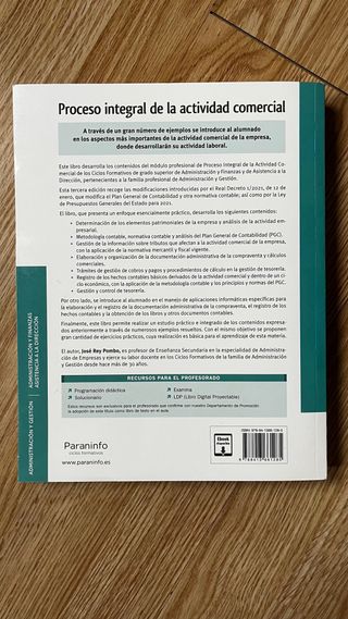 Proceso integral de la actividad comercial 3.ª ...