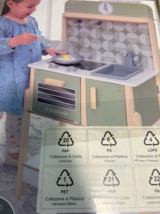 Cocinita de Madera - Nueva En Amz 50€