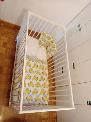 Cuna Ikea blanca