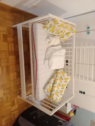 Cuna Ikea blanca