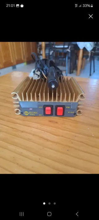 Amplificador Radio Zetagi B153 radioaficionado