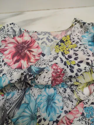 Vestido pantalón estampado floral