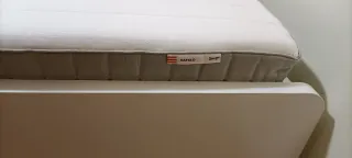 Cama matrimonio Nesttun Ikea + Colchón Hafslo