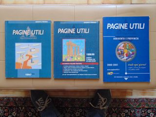 Pagine Utili Mondadori 1997-98-99-2000-2001