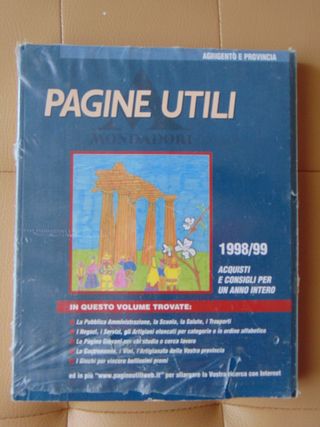 Pagine Utili Mondadori 1997-98-99-2000-2001