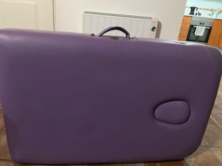 Camilla plegable dos cuerpos para masaje