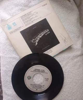 Vinilo Single Superman El Film - 1978