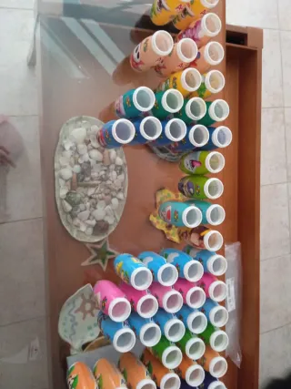 LEER Lotto di Bottiglie Actimel Super Mario