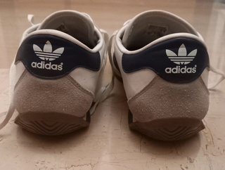 Zapatillas Adidas Country Blancas y Azules