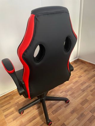 Silla Gamer Racing Negra y Roja