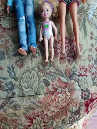 Lote de 3 Muñecas Barbie