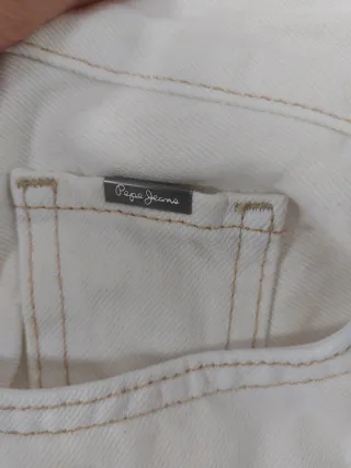 Pantalón Pepe Jeans Beige Mujer Talla 25W/ 32