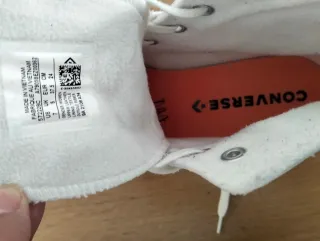 Zapatillas Converse All Star Grises Blancas