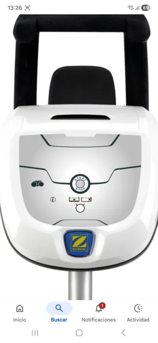 Robot Limpiafondos Zodiac Piezas