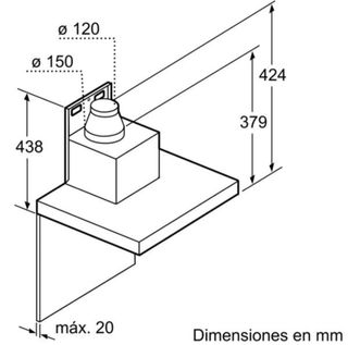 Campana Siemens iQ700 LC91BUV50
