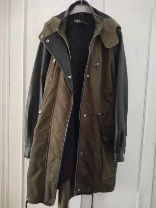 Parka Zara desmontable Talla M