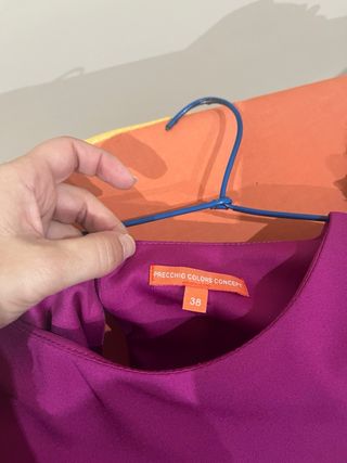 Vestido buganvilla talla 38