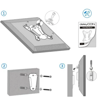 Soporte TV/Monitor 13-27 Negro