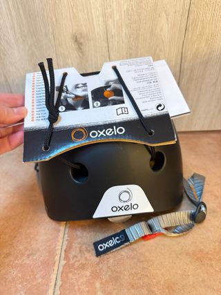Casco Oxelo Negro Patinaje/Monop. NUEVO 54-58 cm