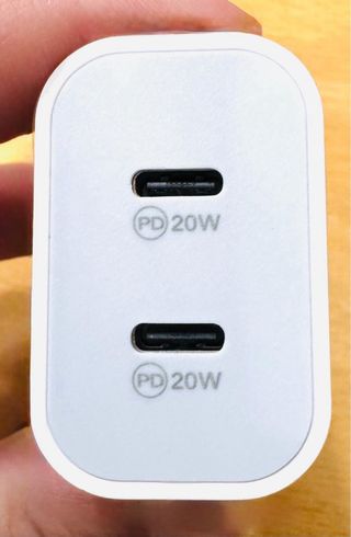 Cargador PD 40W 2 puertos Tipo C