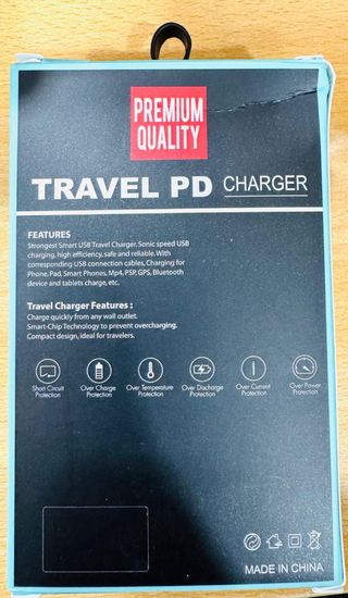 Cargador PD 40W 2 puertos Tipo C