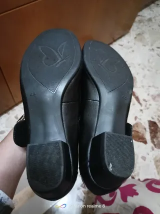 Scarpe donna Caprice Mary Jane nere