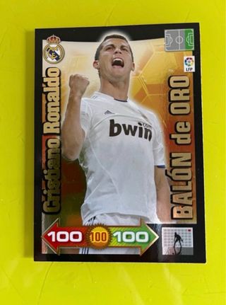 Balón Oro Cristiano Ronaldo Adrenalyn 2010 - 2011